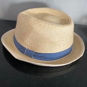 Florentino Straw Hat with blue Band